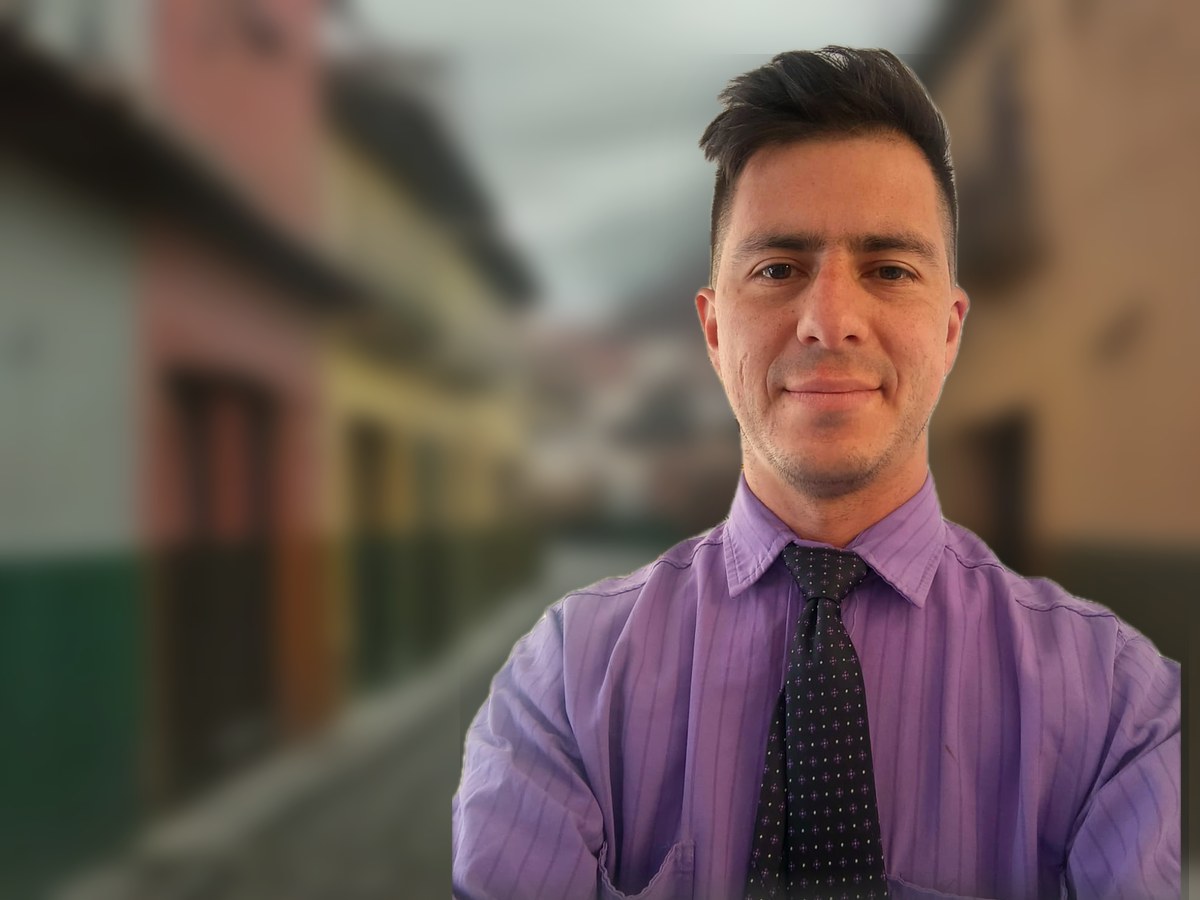 Andrés in La Candelaria, Bogotá