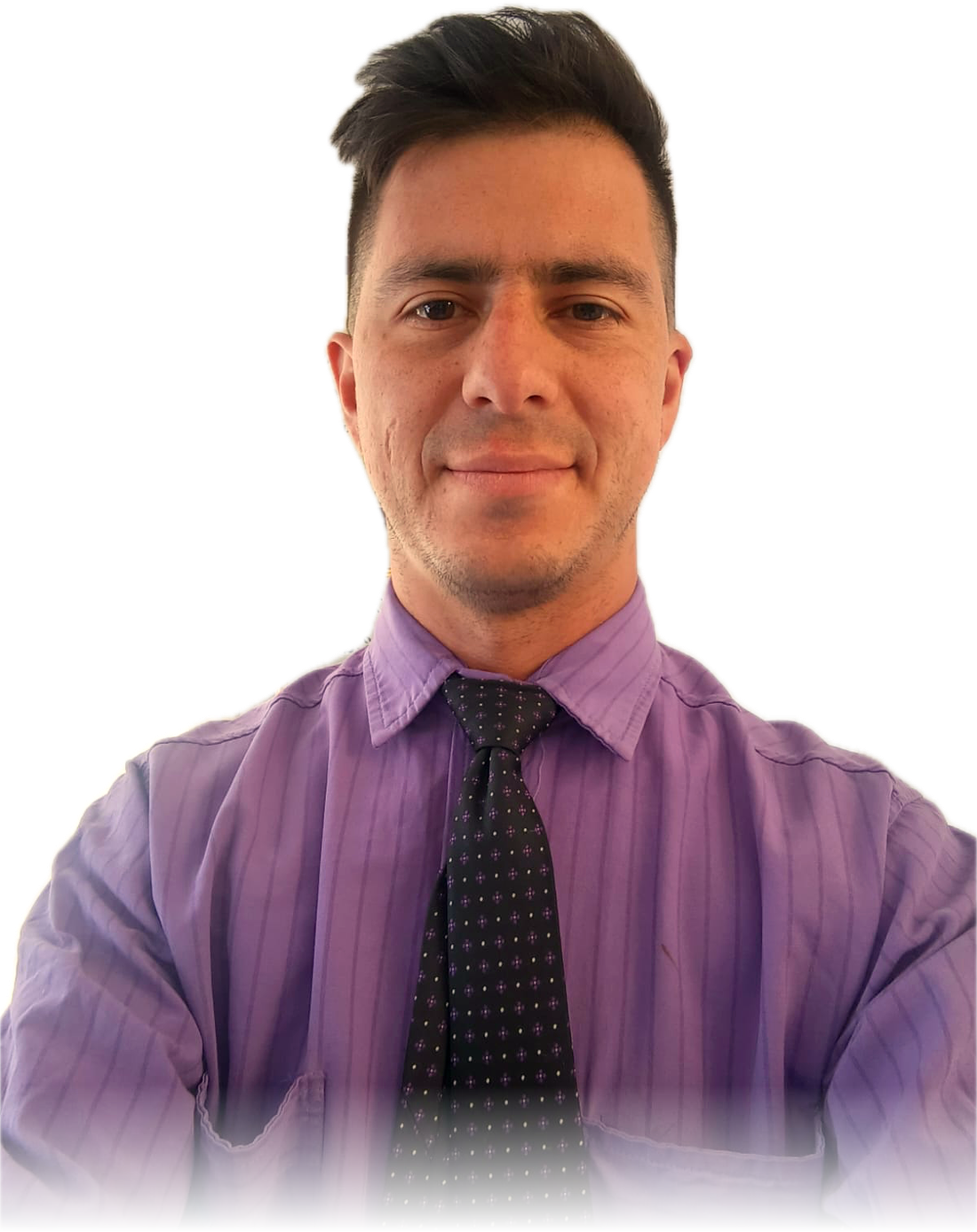 Andrés Felipe Galindo, Spanish teacher from Bogotá
